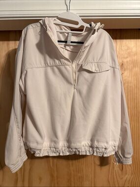 Athleta Zion fleece Half-Zip Hooded Pullover